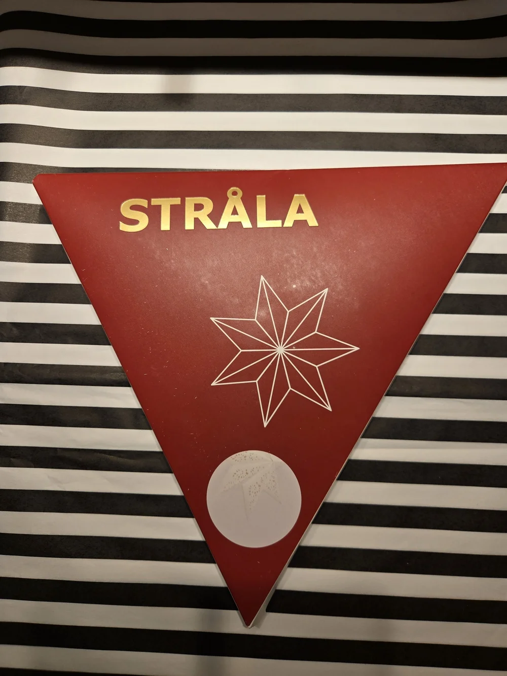 NIB Paper Star Shade Pendant Light - Christmas Decor Holiday Decorative Star 19